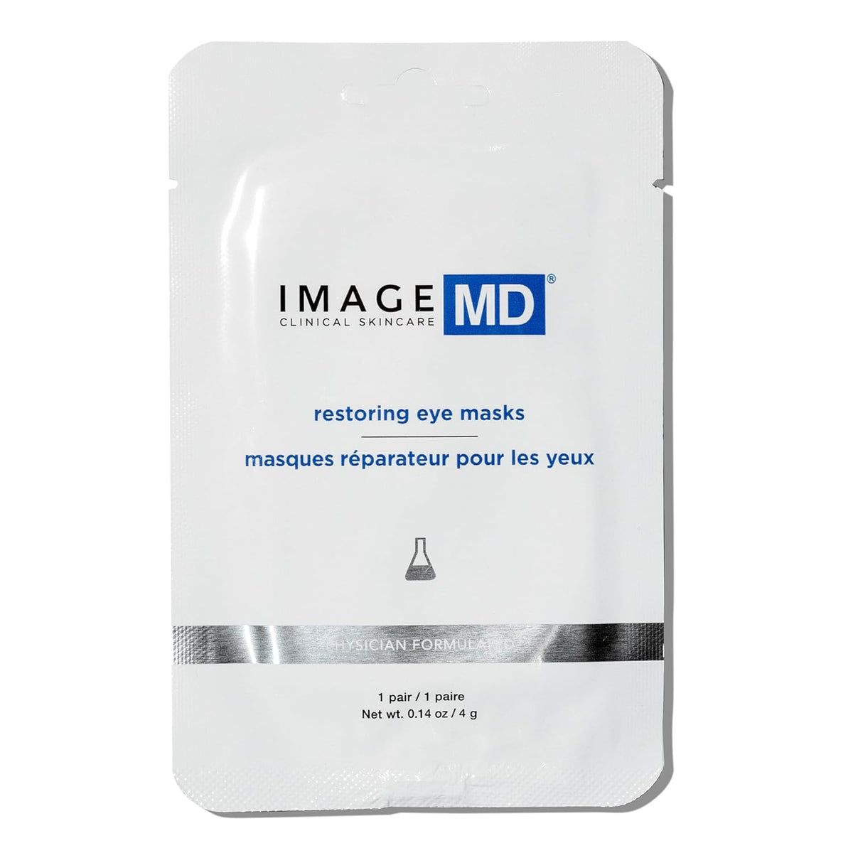 IMAGE Skincare, IMAGE MD Restoring Eye Masks, Hydrating Hydro-Gel Under Eye Masks, 3x Hyaluronic Acid Visibly Firms and Hydrates