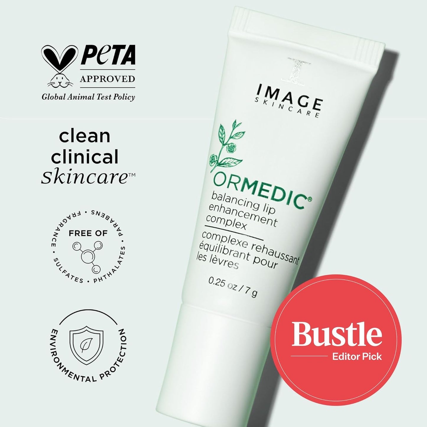 IMAGE Skincare ORMEDIC pH Balancing Lip Enhancement Complex with Avocado Oil & Vitamin E for Deep Hydration