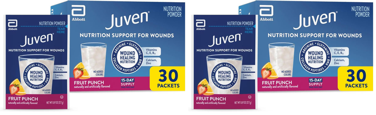 Juven Nutrition Support for Wound Healing, Unflavored, 30ct