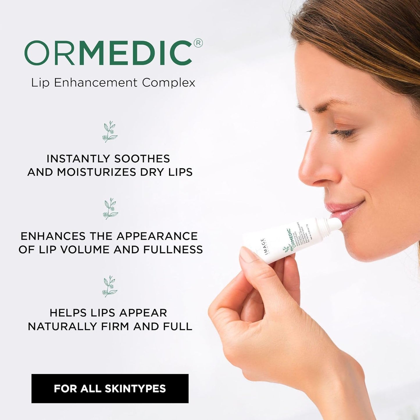 IMAGE Skincare ORMEDIC pH Balancing Lip Enhancement Complex with Avocado Oil & Vitamin E for Deep Hydration