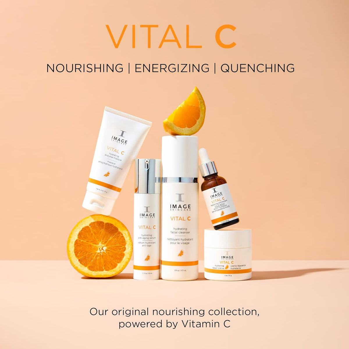 IMAGE Skincare, VITAL C Hydrating Face Serum, with Vitamin C and Hyaluronic Acid, to Brighten, Tone and Smooth Appearance of Wrinkle
