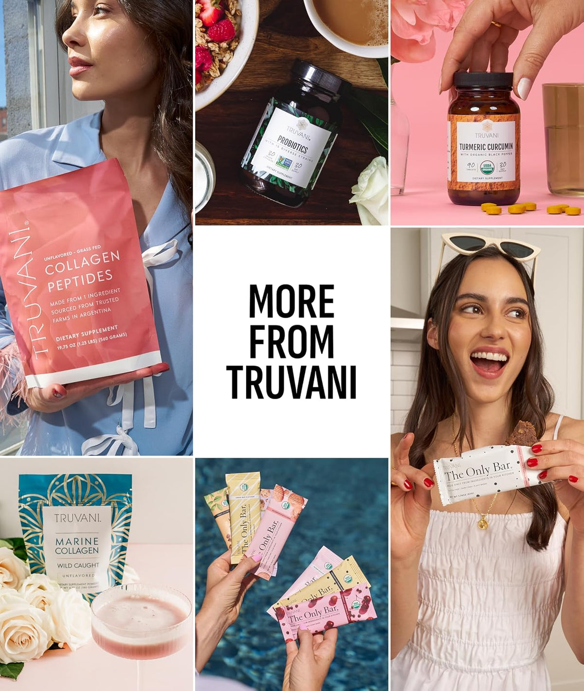 Truvani Organic Plant Based Protein Powder | Vanilla | 18 Servings